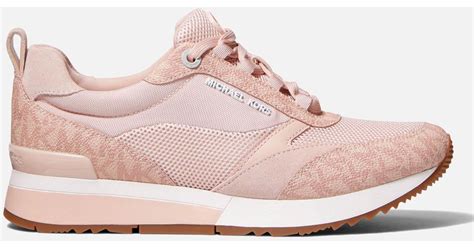 pink michael kors trainers.